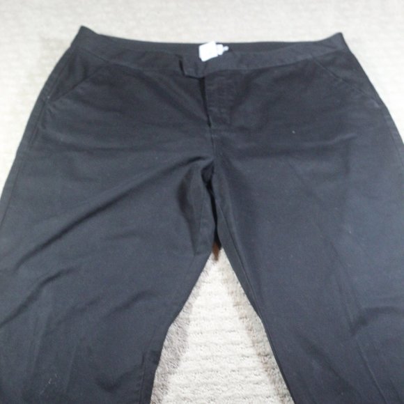 Express Design Studio Size 0 Grey Editor Flared Slacks - Picture 1 of 7